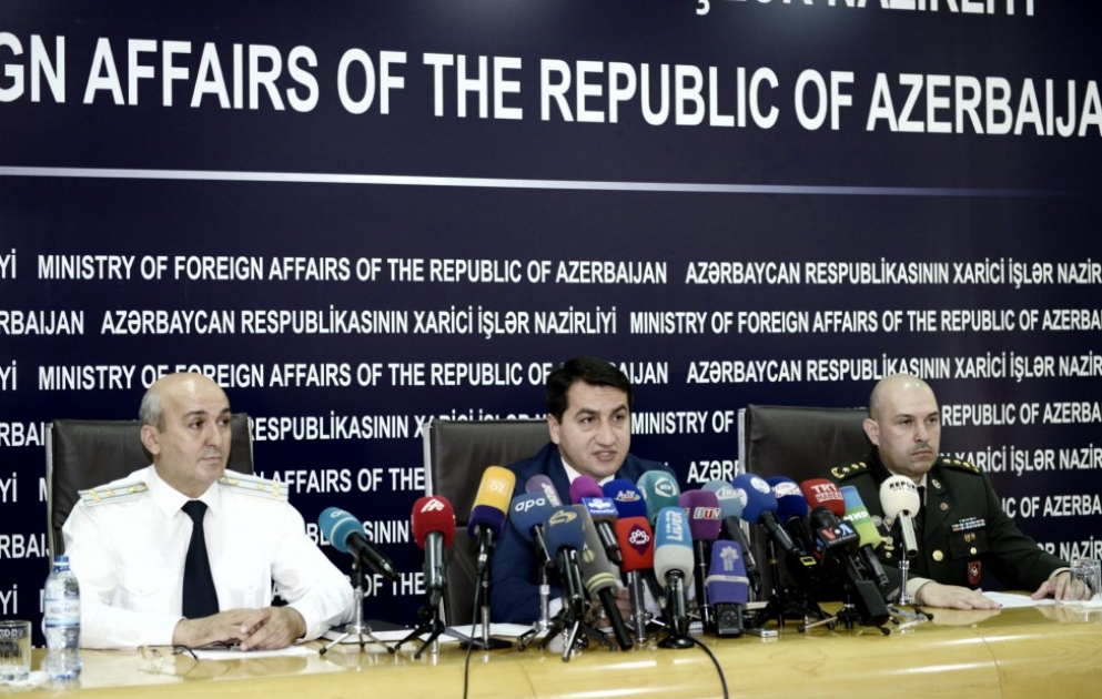 Azerbaijan`s Foreign Ministry: The aim of Armenian political authorities is to prevent resolution of conflict VIDEO