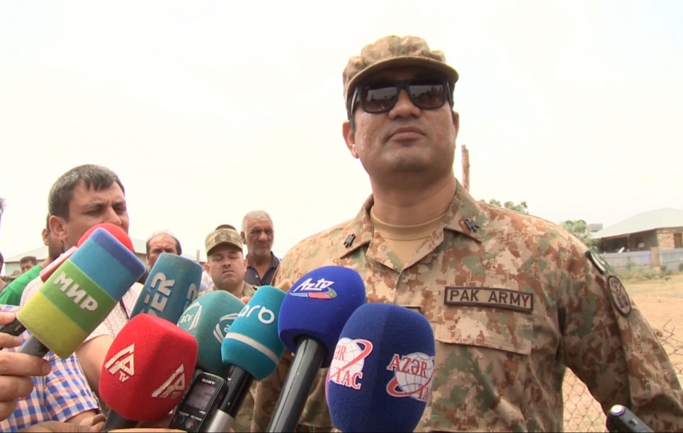 Pakistan səfirliyinin hərbi attaşesi: Dinc sakinlərin öldürülməsi ağlagəlməzdir VİDEO