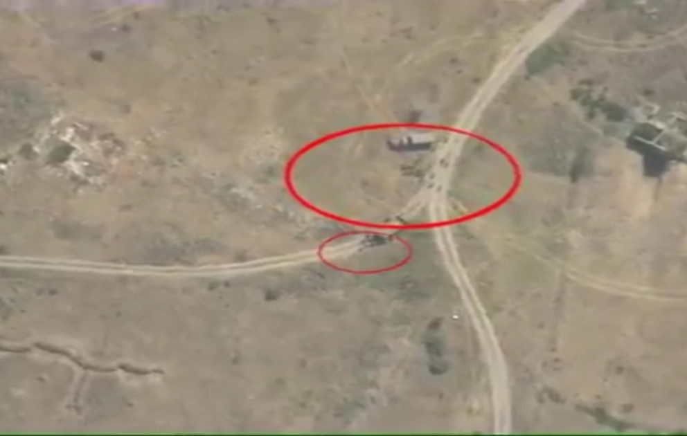 Azerbaijan`s Defense Ministry: The units of Armenian armed forces that were brought into combat readiness and the area of operation of battalion were shelled VIDEO