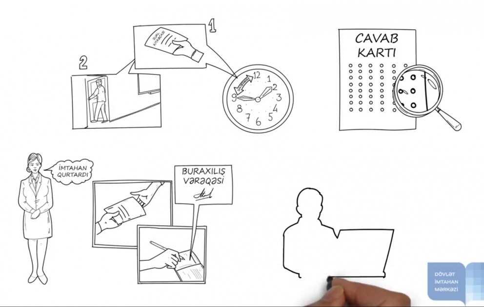 Dövlət İmtahan Mərkəzi qəbul imtahanları ilə əlaqədar maarifləndirici videoçarx hazırlayıb VİDEO