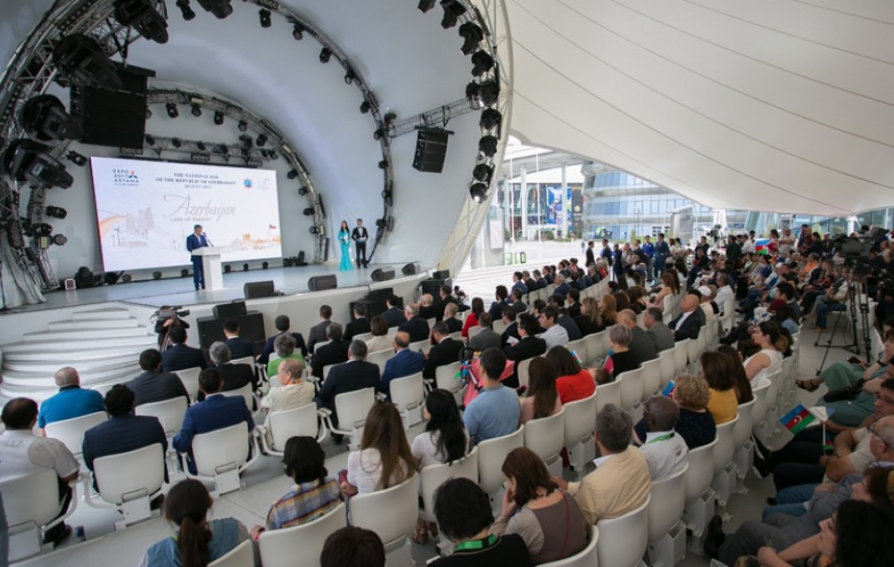 Astana : le pavillon Azerbaïdjan organise une Journée nationale au Salon EXPO 2017 - Energie de l’avenir VIDEO