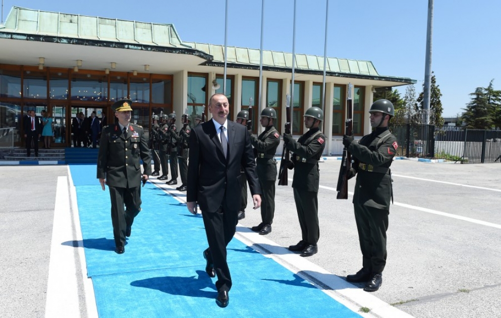 President Ilham Aliyev completed Turkey visit VIDEO