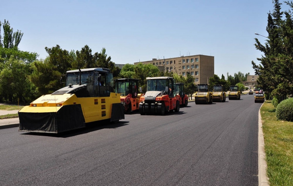 Sumqayıtın yol-nəqliyyat infrastrukturu yenidən qurulur VİDEO
