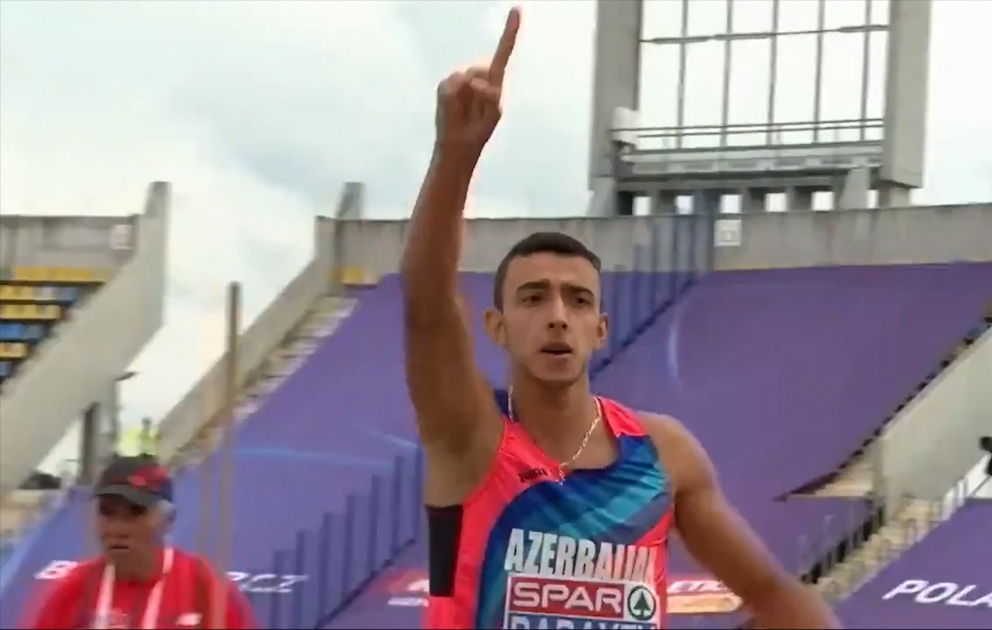 Azərbaycan atleti Nazim Babayev Avropa çempionu olub VİDEO