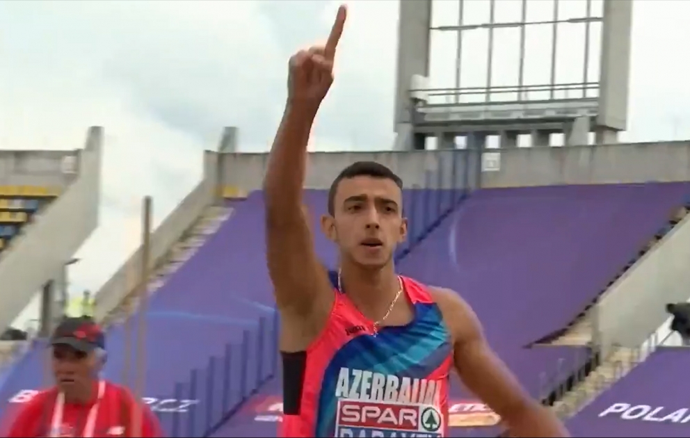 Azerbaijan`s Babayev claims European triple jump gold VIDEO