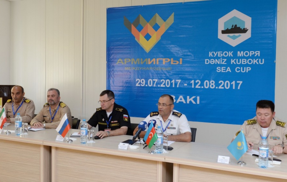 Bakıda keçiriləcək “Dəniz kuboku-2017”də 300-ə yaxın şəxsi heyət iştirak edəcək VİDEO