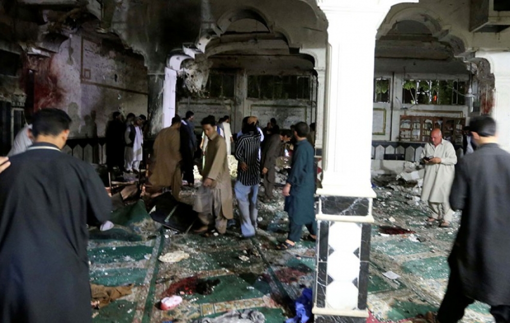 Herat məscidində terror aktı: ölü sayı artır, 60-dan çox yaralı var VİDEO