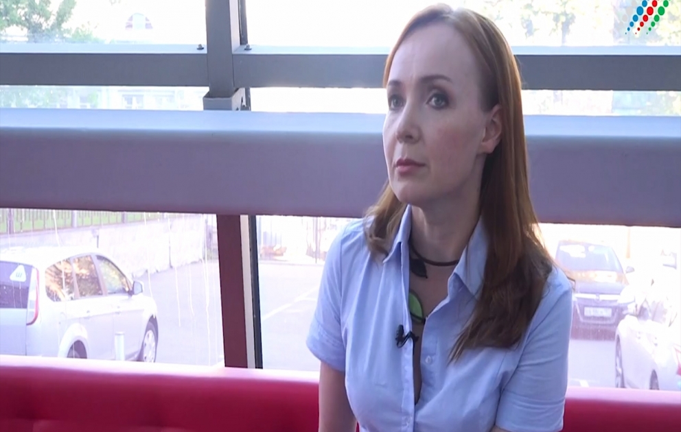 Evelina Zakamskaya: Azərbaycan xalqına böyük səmimiyyətlə və məhəbbətlə yanaşıram VİDEO