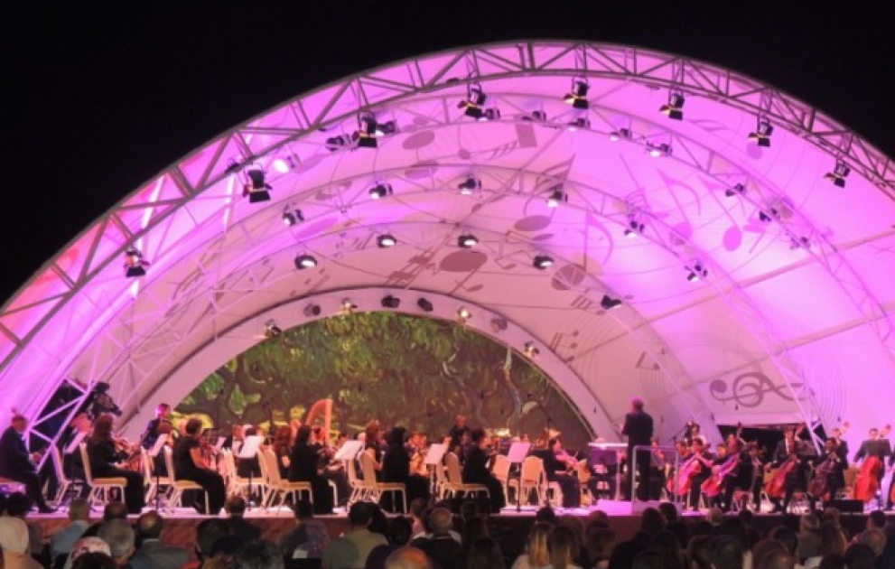 Qəbələ Beynəlxalq Musiqi Festivalı çərçivəsində Azərbaycan Dövlət Simfonik Orkestrinin konserti olub VİDEO