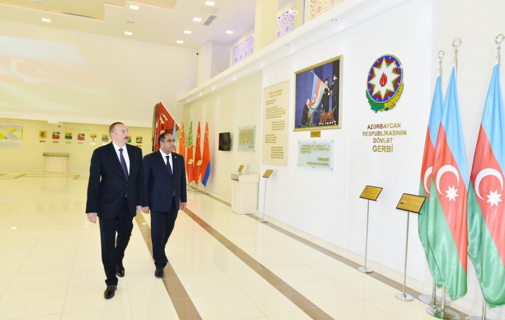Balakəndə Bayraq Muzeyinin açılışı olub VİDEO
