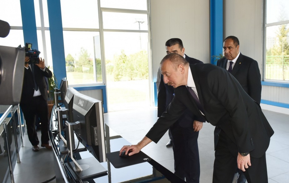 President Ilham Aliyev launched Balakan Hydroelectric Power Station VIDEO