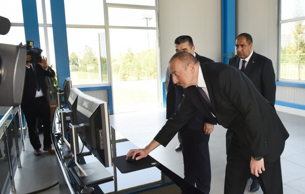 Le président Ilham Aliyev inaugure la Centrale hydroélectrique de Balaken VIDEO