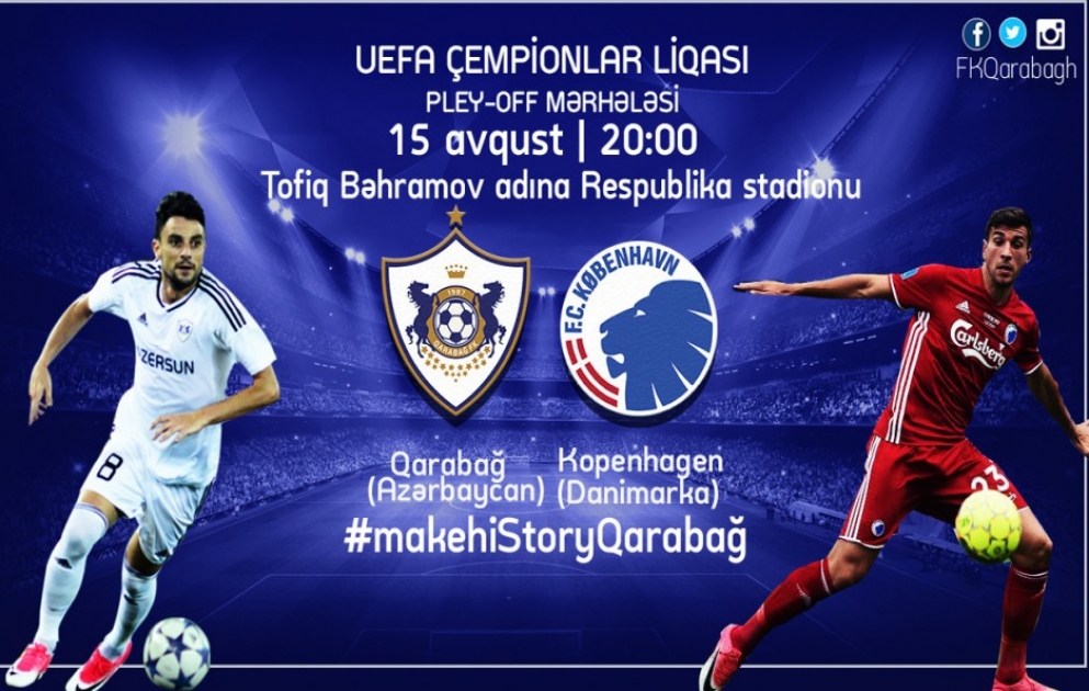 “Qarabağ” komandasının Danimarka çempionu ilə keçirəcəyi pley-off oyunlarının başlama vaxtı məlum olub VİDEO