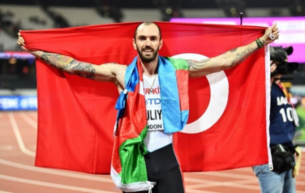 Ramil Guliyev crowned world athletics champion VIDEO