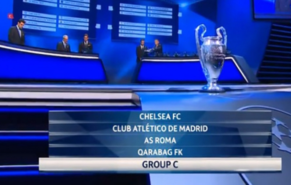 “Qarabağ” UEFA Çempionlar Liqasında “Çelsi, “Atletiko” və “Roma” klubları ilə eyni qrupda yer alıb VİDEO