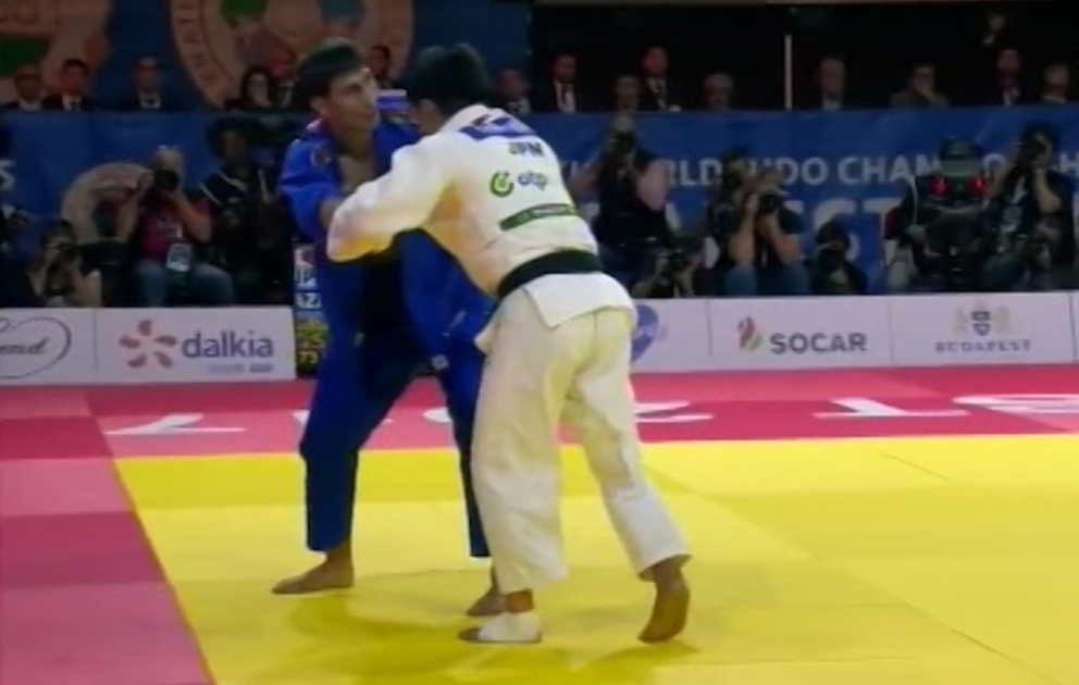 Azərbaycan cüdoçusu Rüstəm Orucov dünya çempionatında gümüş medalla kifayətlənməli olub VİDEO