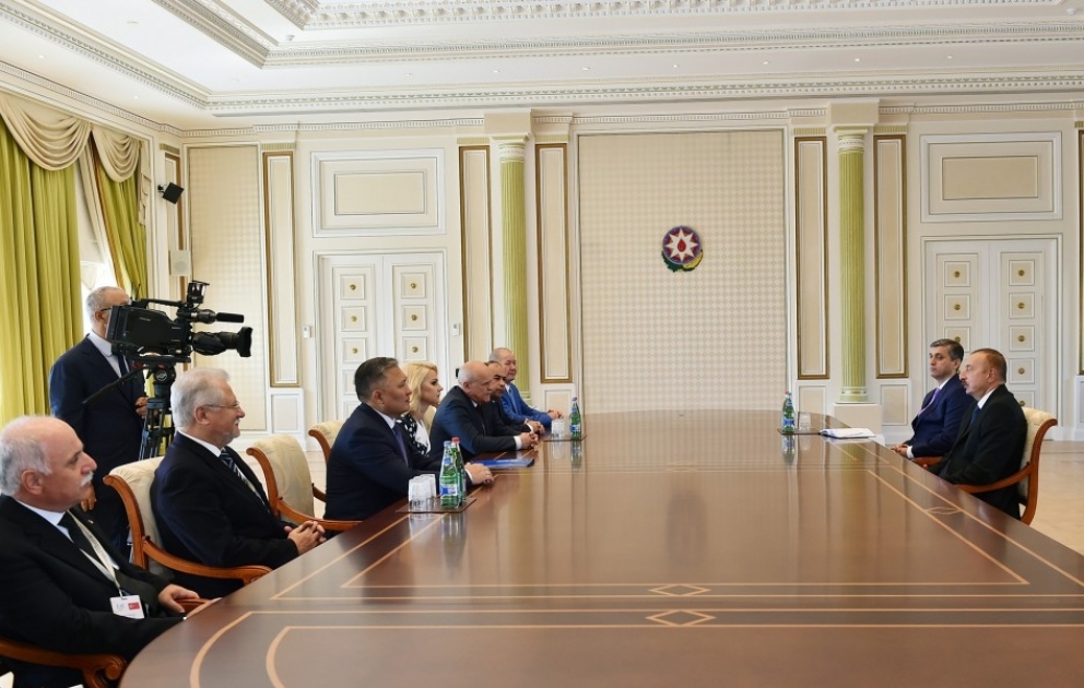 Президент Ильхам Алиев принял участников Бакинской сессии Совета руководителей Высших органов финансового контроля государств СНГ ОБНОВЛЕНО ВИДЕО