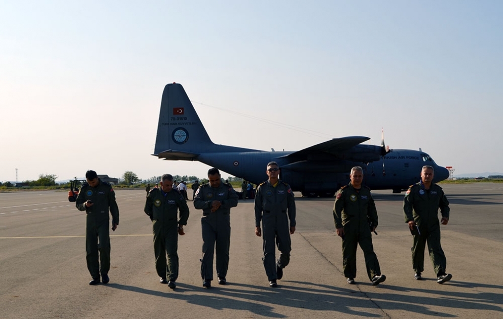 Une délégation de l’Armée de l’air turque est arrivée en Azerbaïdjan VIDEO