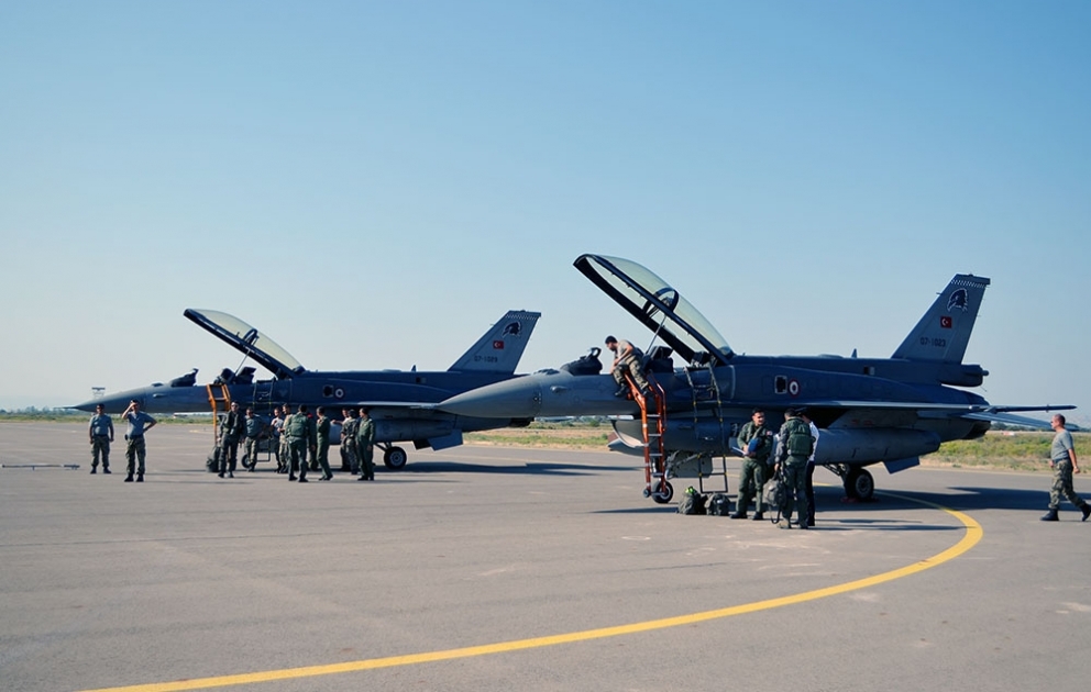 Türkiyə Hərbi Hava Qüvvələrinin “F-16” təyyarələri Azərbaycana gəlib VİDEO