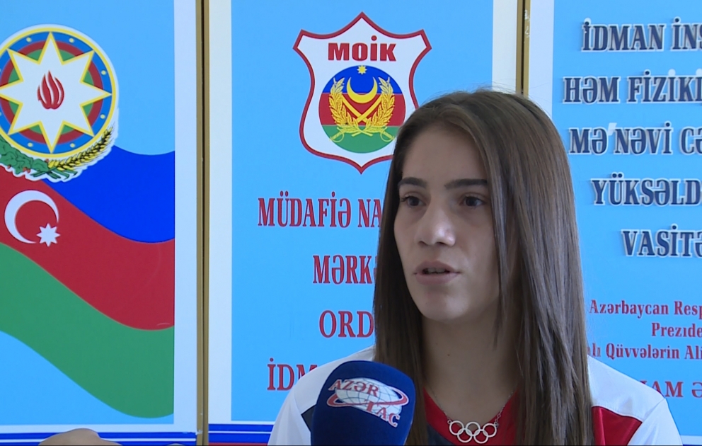 Türkan Nəsirova: Hərbçilərin dünya çempionatından Vətənə medalla qayıtmağa çalışacağam VİDEO