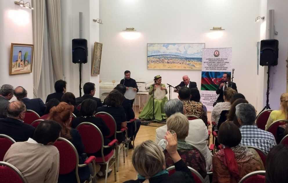 Vyanada Milli Musiqi Gününə həsr olunan konsert keçirilib VİDEO