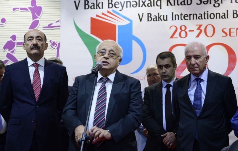 Bakıda V Beynəlxalq Kitab Sərgi-Yarmarkasının açılışı olub VİDEO
