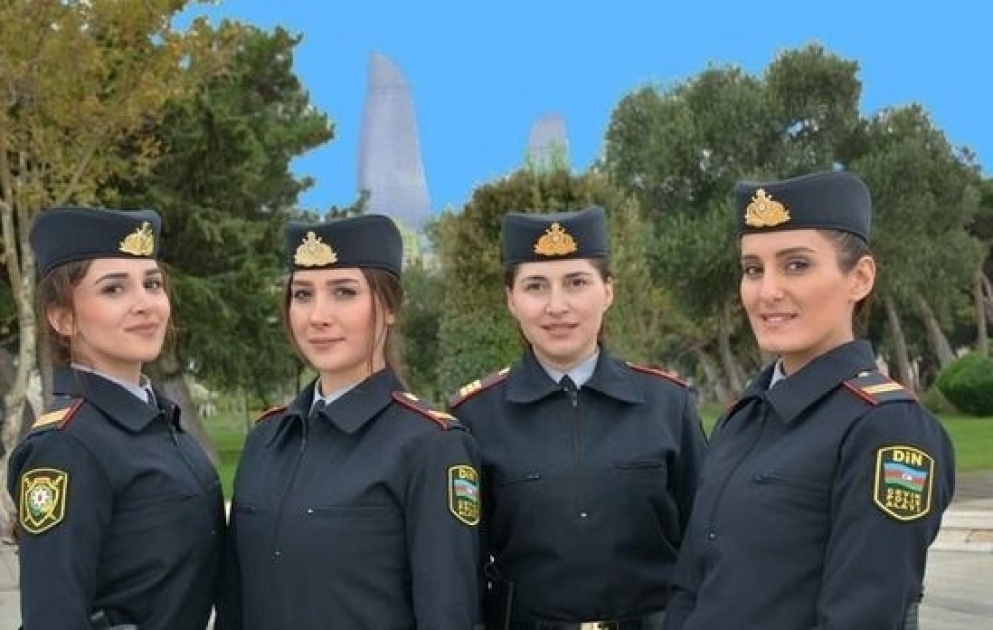 Qadın polis əməkdaşları Dənizkənarı Milli Parkda xidmətə başlayıblar VİDEO