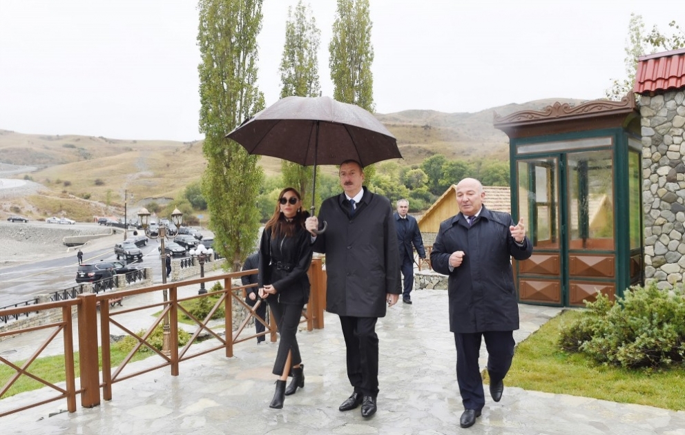 Le président azerbaïdjanais prend connaissance des travaux réalisés à Démirtchi VIDEO
