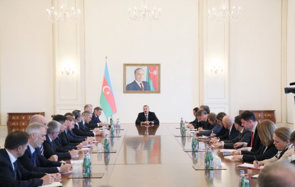 President Ilham Aliyev received delegation of Council of European Union VIDEO