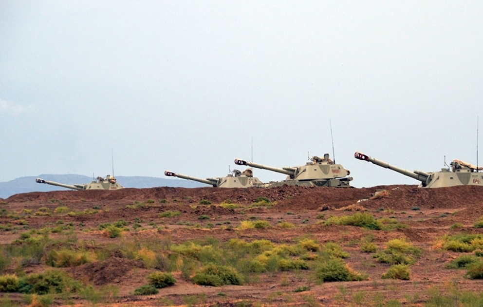 Rocket and artillery formations conducted live-fire exercises VIDEO