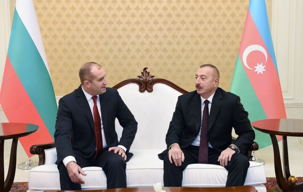 Treffen der Präsidenten und First Ladys von Aserbaidschan und Bulgarien VIDEO