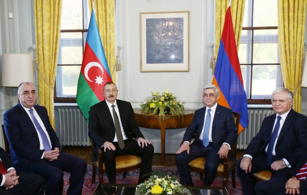 Cenevrədə Azərbaycan və Ermənistan prezidentlərinin görüşü keçirilib YENİLƏNİB VİDEO