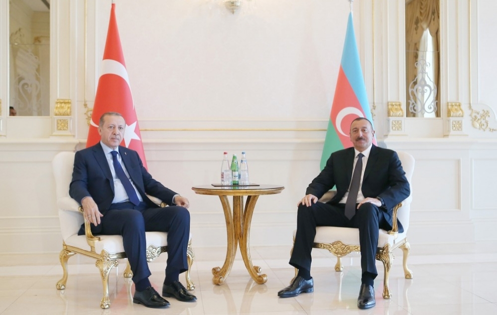 Bakou : entretien en tête-à-tête des présidents azerbaïdjanais et turc VIDEO