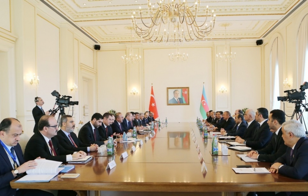 Bakou a accueilli la 6e réunion du Conseil de coopération stratégique de haut-niveau Azerbaïdjan-Turquie VIDEO