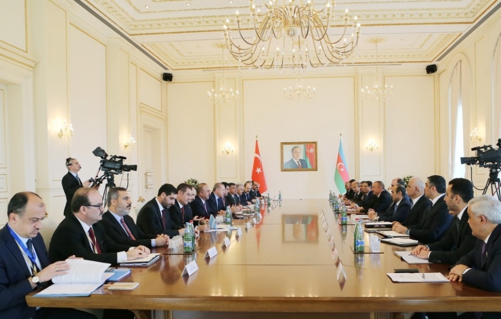 Sechste Sitzung des aserbaidschanisch-türkischen hochrangigen strategischen Kooperationsrates in Baku VIDEO