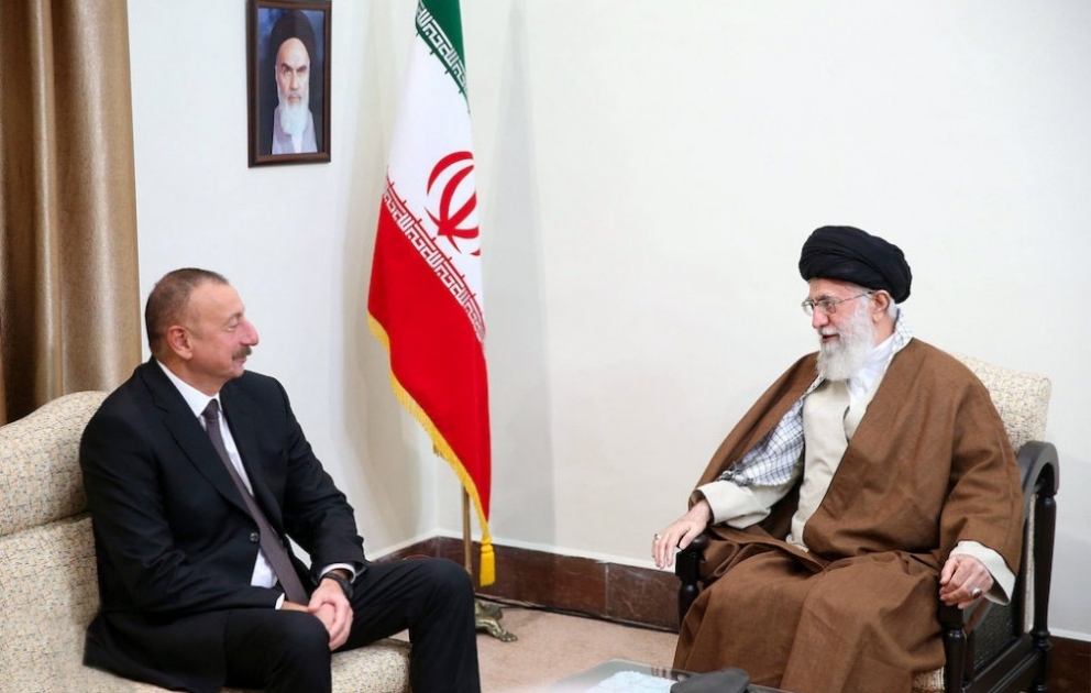Le président Ilham Aliyev reçu par le guide suprême Ali Khamenei à Téhéran VIDEO