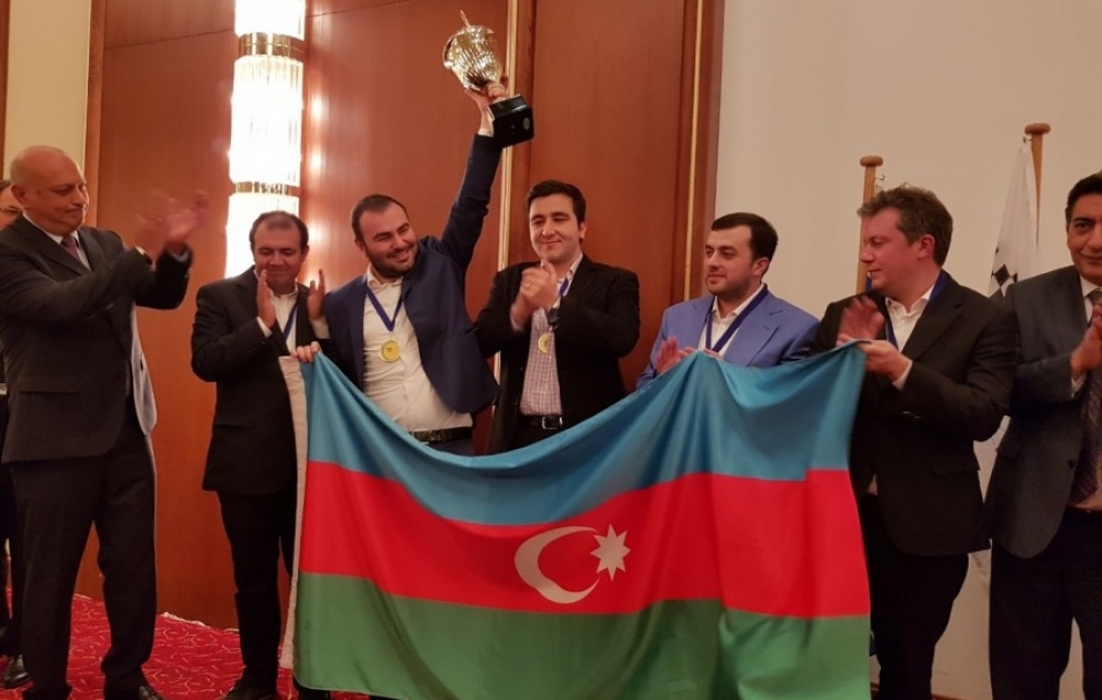 Azerbaijani men's team win European Team Chess Championship VIDEO