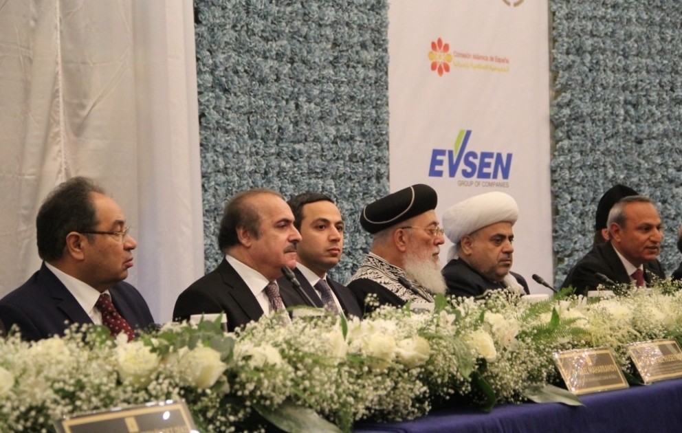 Madriddə “İslam həmrəyliyi və dinlərarası dialoqun sülhə və multikultural həyata töhfəsi” mövzusunda beynəlxalq konfrans keçirilib VİDEO