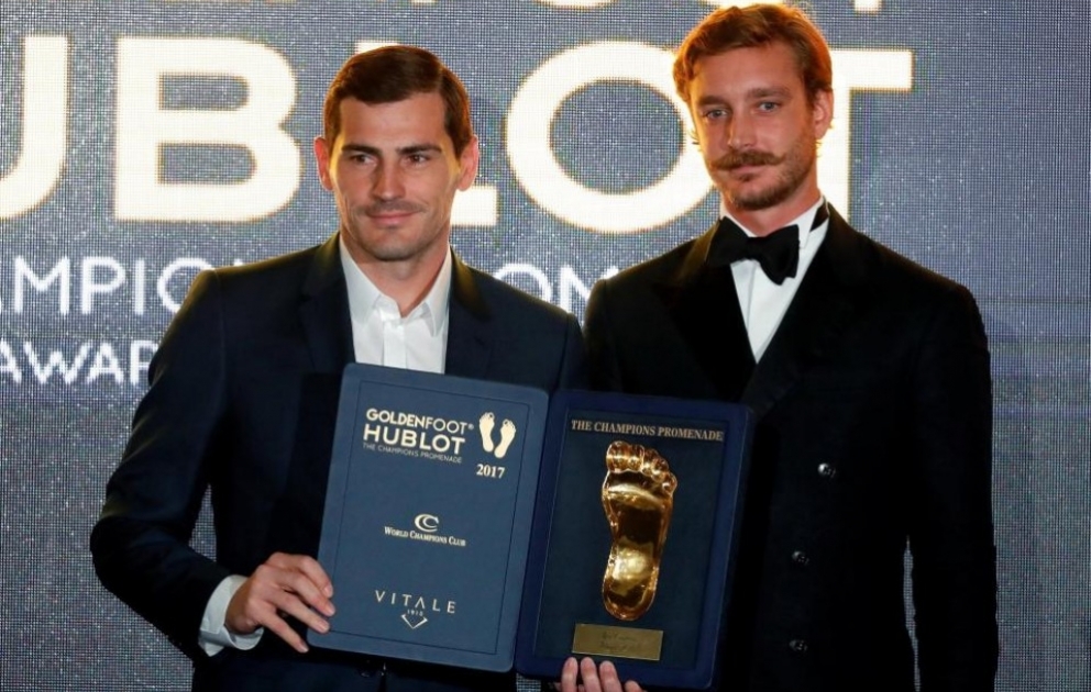 Касильяс получил приз Golden Foot-2017 ВИДЕО