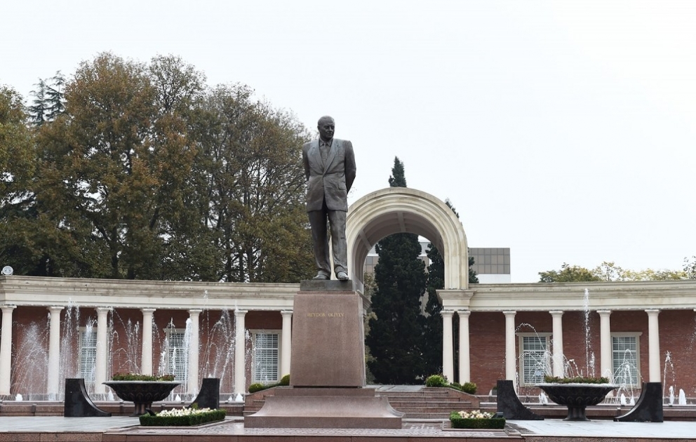President Ilham Aliyev arrived in Ganja city for visit VIDEO