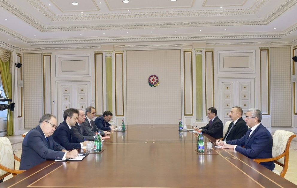President Ilham Aliyev received delegation led by Brazilian foreign minister VIDEO