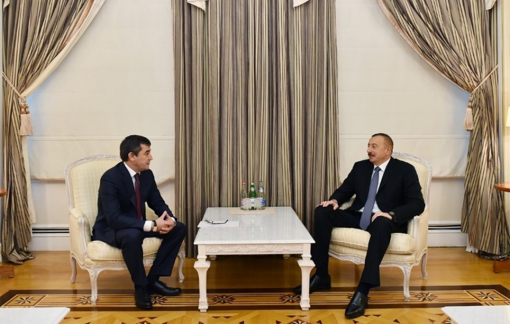 President Ilham Aliyev received Uzbek deputy prime minister VIDEO