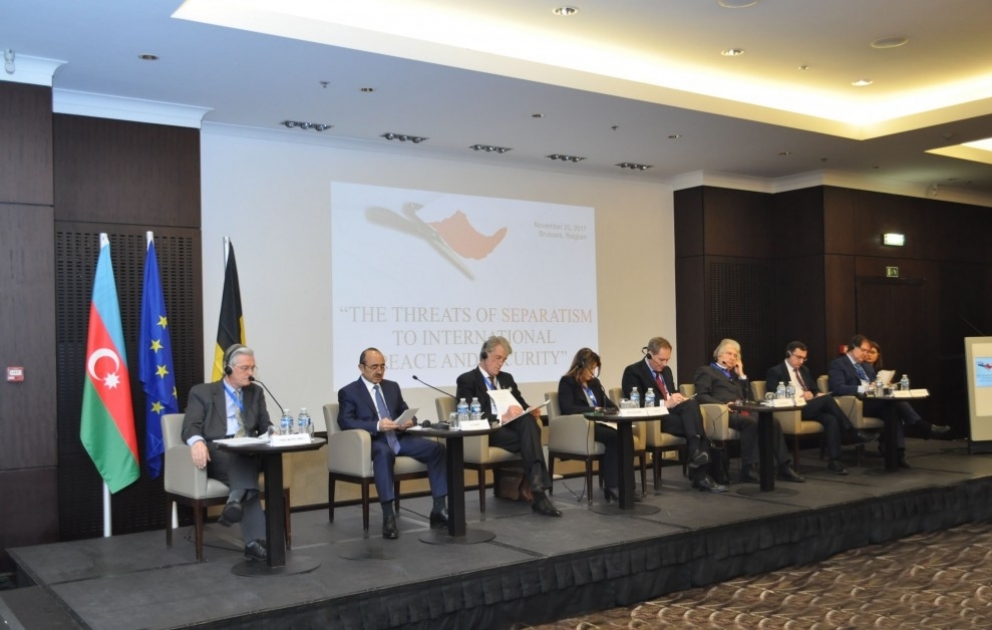 Brüsseldə “Separatizm beynəlxalq sülhə və təhlükəsizliyə təhdiddir” mövzusunda Beynəlxalq Forum keçirilib YENİLƏNİB - 6 VİDEO