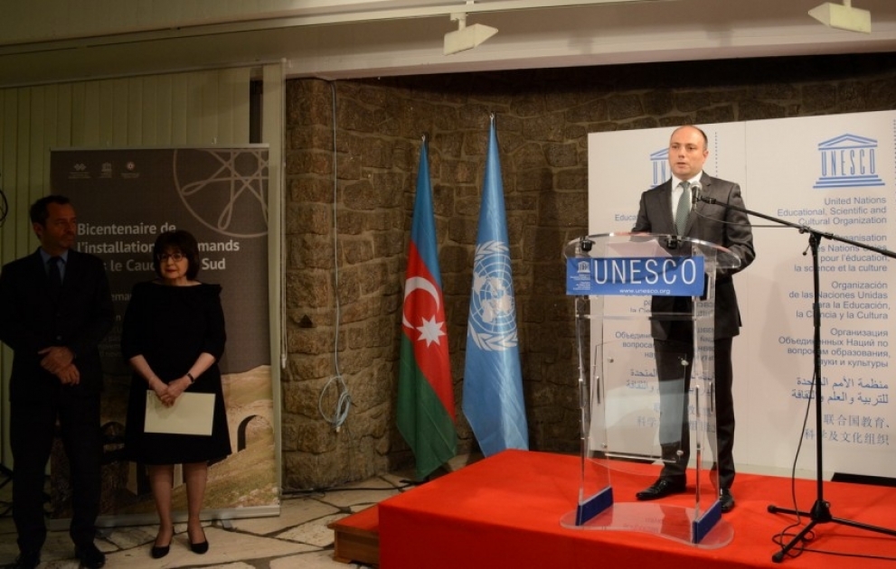 UNESCO-da almanların Azərbaycana gəlişinin 200 illiyinə həsr edilən sərgi keçirilib VİDEO