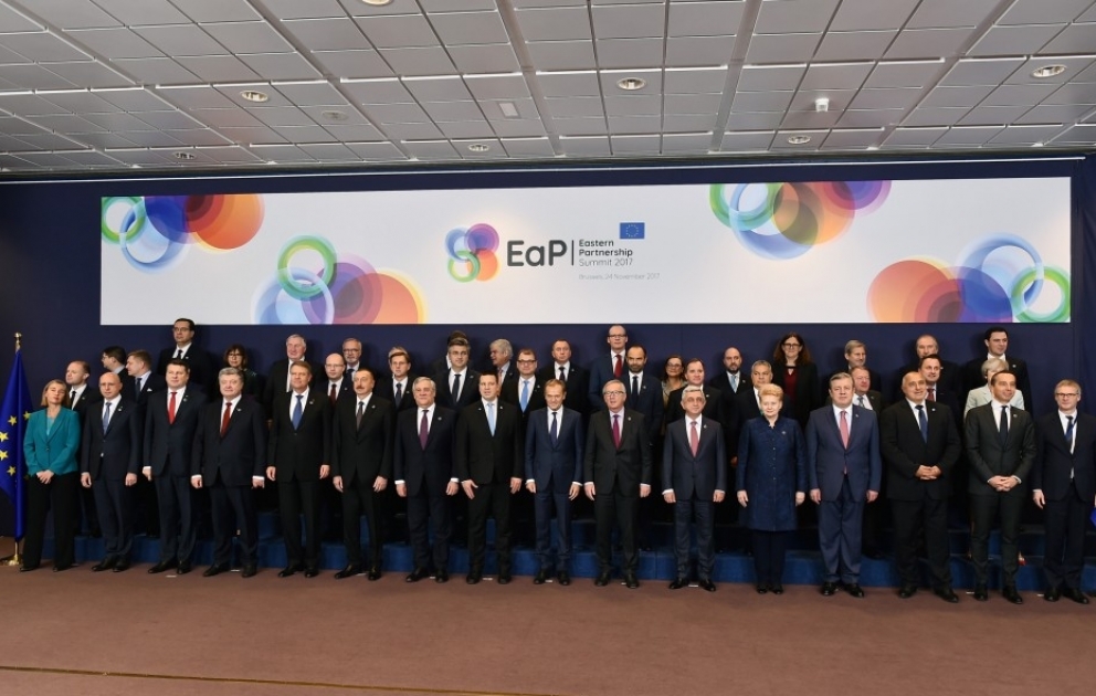 President Ilham Aliyev attended EU Eastern Partnership Summit in Brussels UPDATED VIDEO