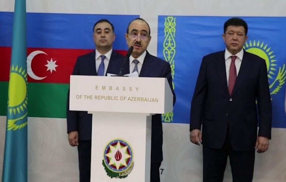 Azərbaycan-Qazaxıstan diplomatik münasibətlərinin 25 illiyi Astanada qeyd olunub VİDEO