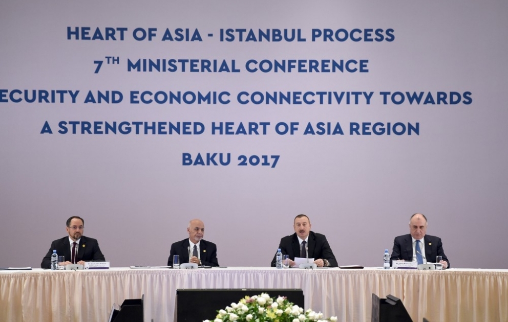 President Ilham Aliyev attends "Heart of Asia"-Istanbul Process 7th Ministerial Conference in Baku VIDEO