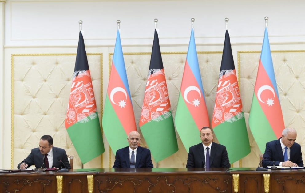 Azerbaijan-Afghanistan documents signed VIDEO