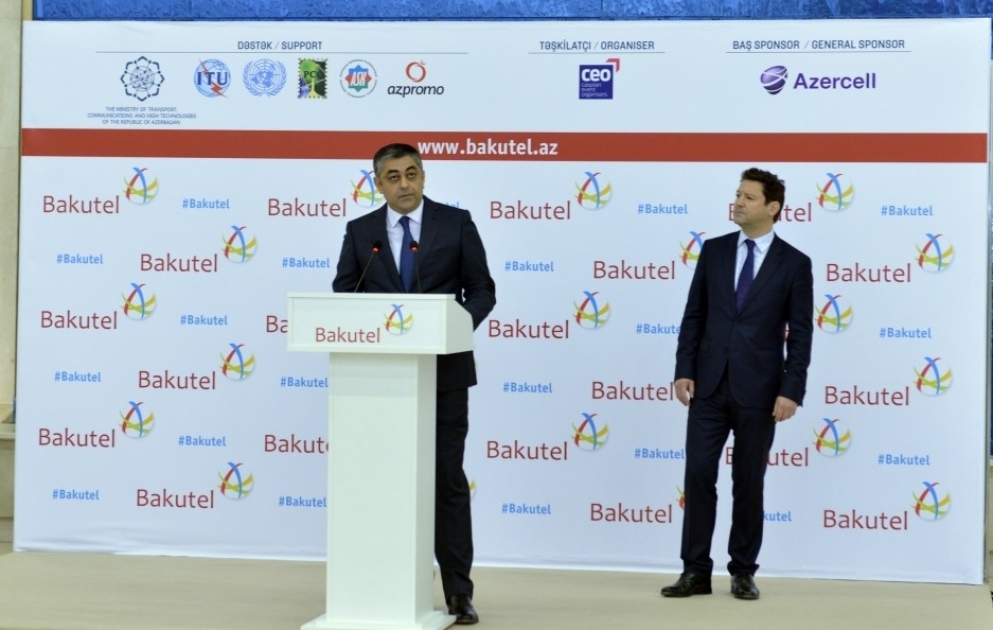Bakıda XXIII Azərbaycan Beynəlxalq Telekommunikasiya və İnformasiya Texnologiyaları sərgisi keçirilir YENİLƏNİB - 2 VİDEO