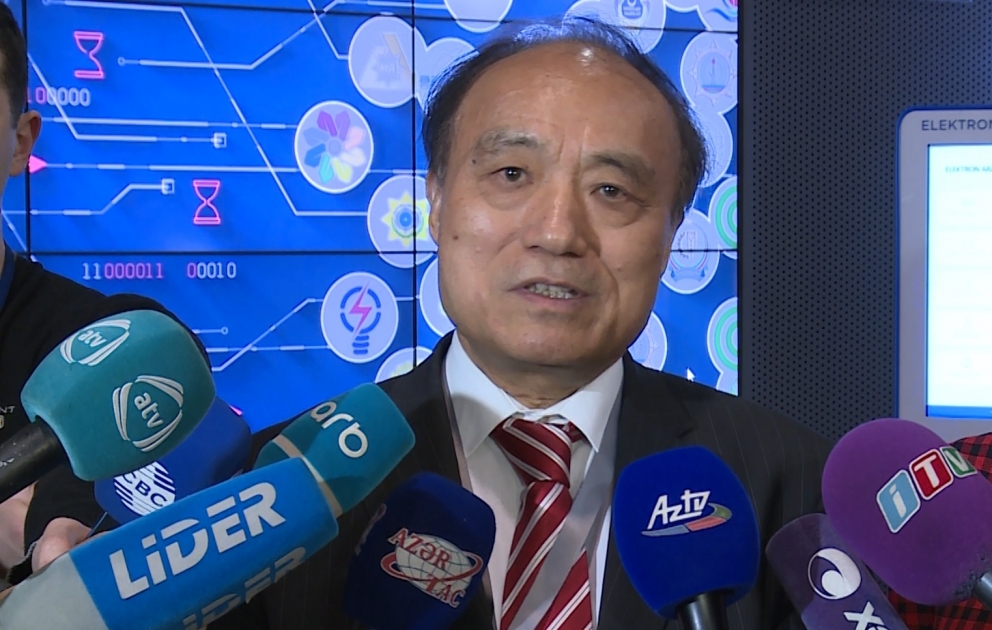 Houlin Zhao: ""Bakutel"də çoxlu sayda startapın iştirakı kiçik və orta biznesin inkişafına böyük dəstəkdir" VİDEO